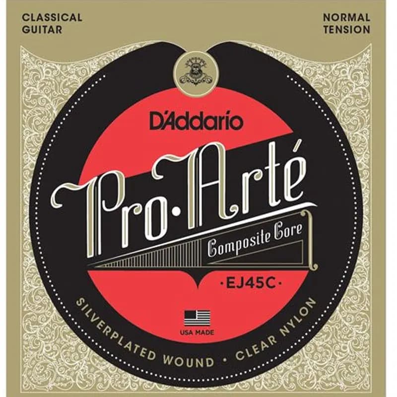 D'ADDARIO EJ45C DÂY ĐÀN GUITAR CLASSIC NYLON ARTE COMP NORMAL TENS
