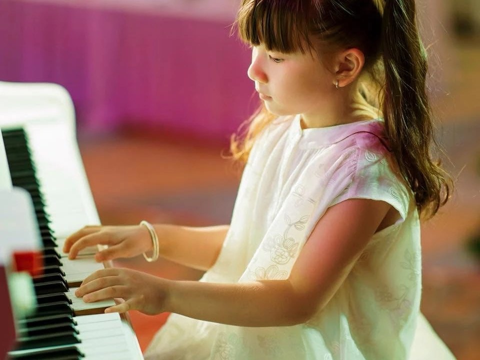 Học viên Piano tại Wave Music
