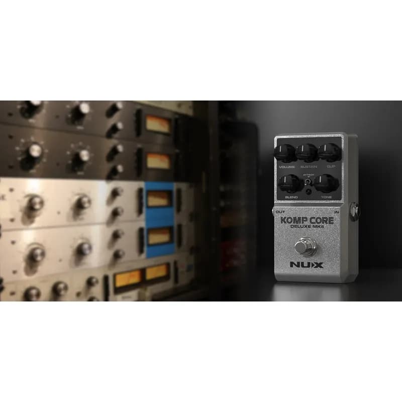 Nux Komp Core Deluxe MKlI, Transparent Compressor Pedal